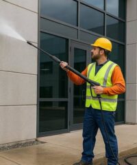 Pressure Washing cleaning Site Assessment